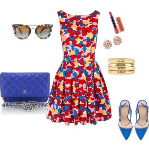 outfits vestidos polyvore verano