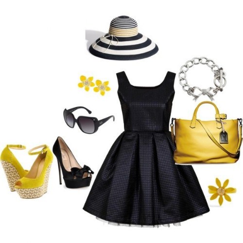 outfits vestidos polyvore verano