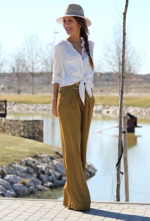 pantalones denim a la cintura