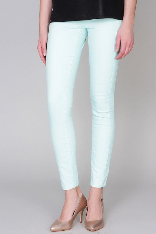 pantalones denim de colores moda 2014