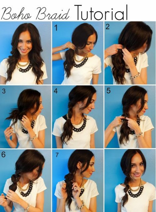tutoriales peinados boho verano