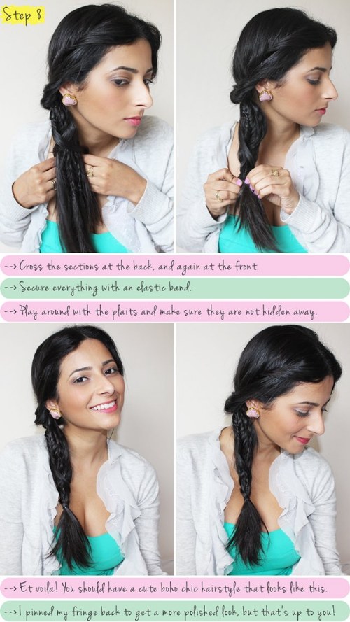 tutoriales peinados boho verano