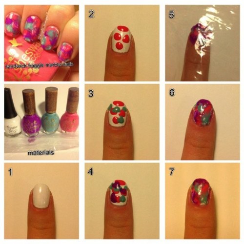 tutoriales paso a paso diseños para uñas