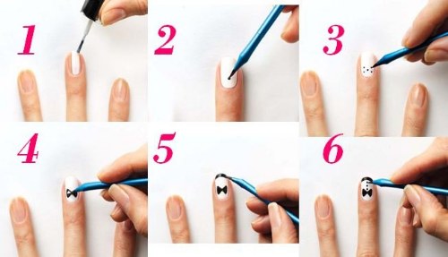 tutoriales paso a paso diseños para uñas