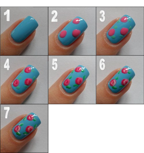 tutoriales paso a paso diseños para uñas