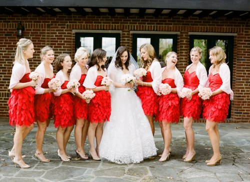 vestidos para damas de honor bodas 2014
