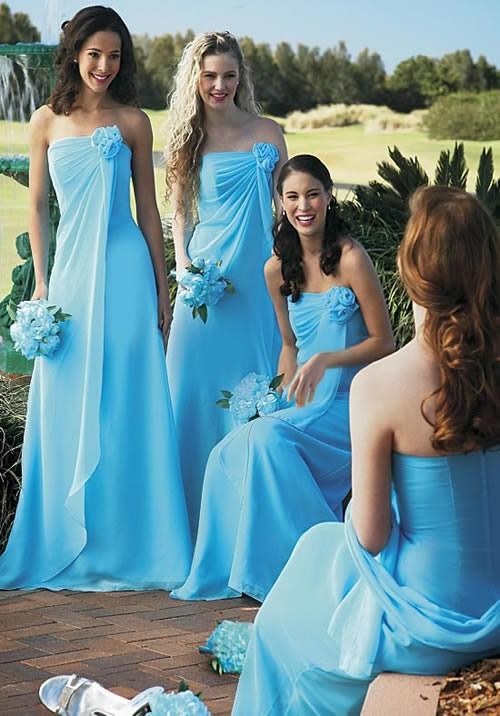 vestidos para damas de honor bodas 2014