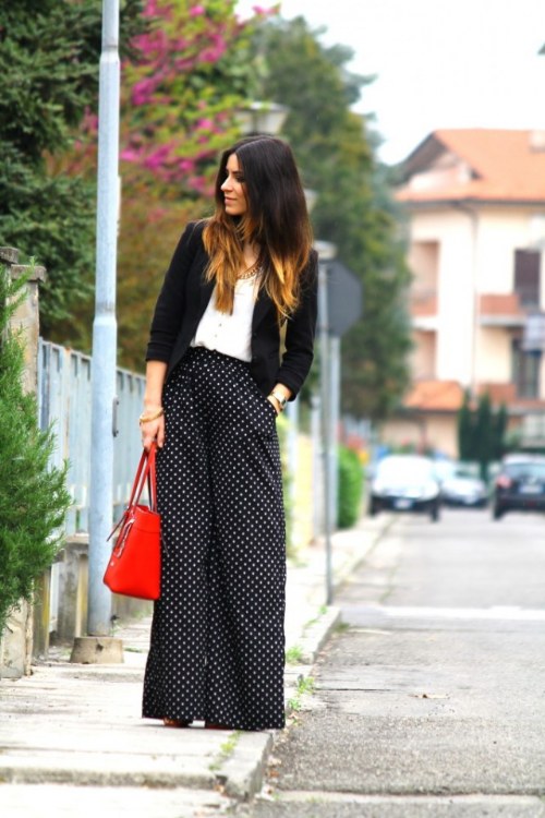 outfits tendencias blanco y negro