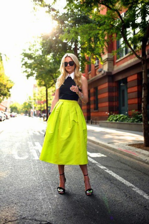 faldas midi moda verano outfits