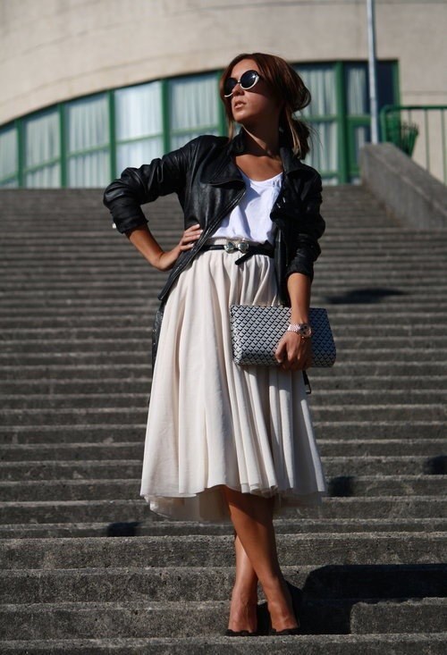 faldas midi moda verano outfits