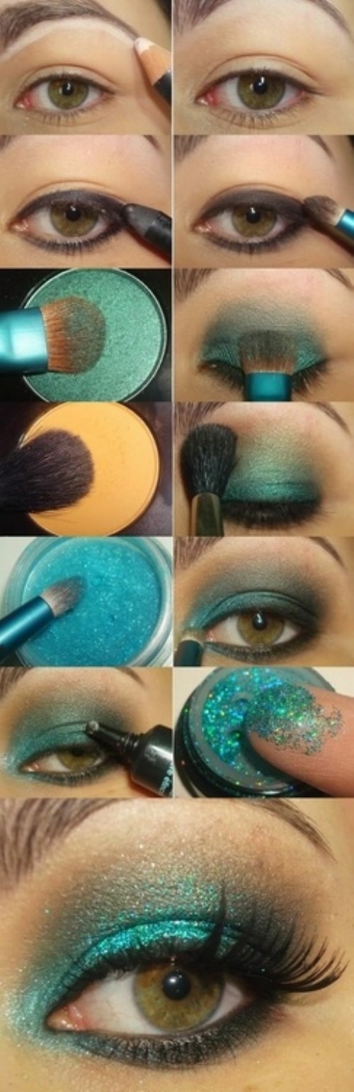 ideas maquillaje para ojos sombras delineado