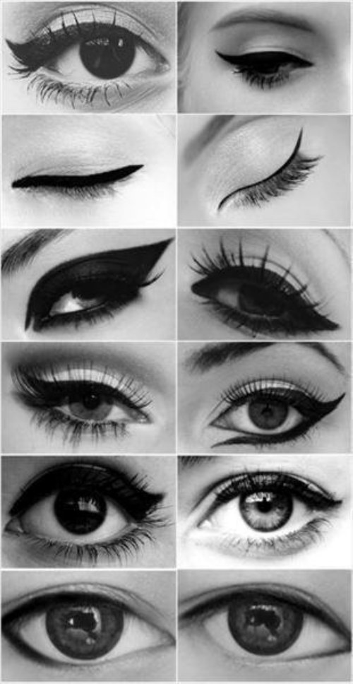 ideas maquillaje para ojos sombras delineado