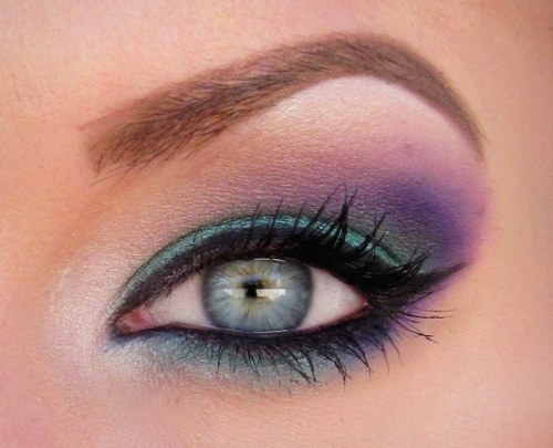 maquillaje para ojos azules sombras