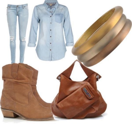 outfits para otoño por polyvore moda