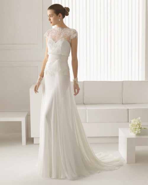 vestidos de novias rosa clara 2015