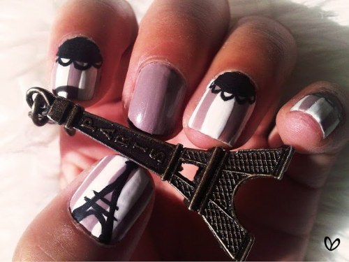 diseños paris uñas manicure