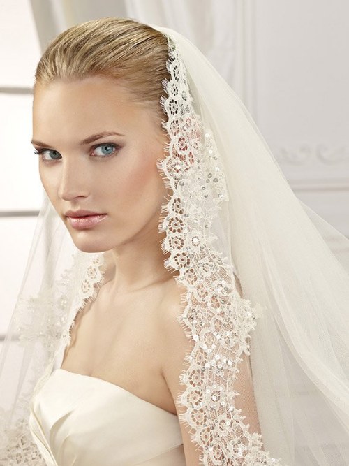 velos modernos para novias