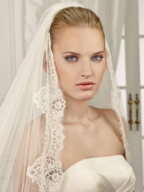 velos modernos para novias