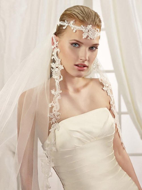 velos modernos para novias