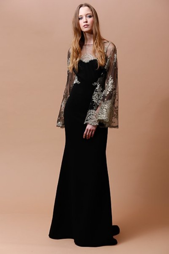 vestidos de noche badgley mischka 2014 otoño