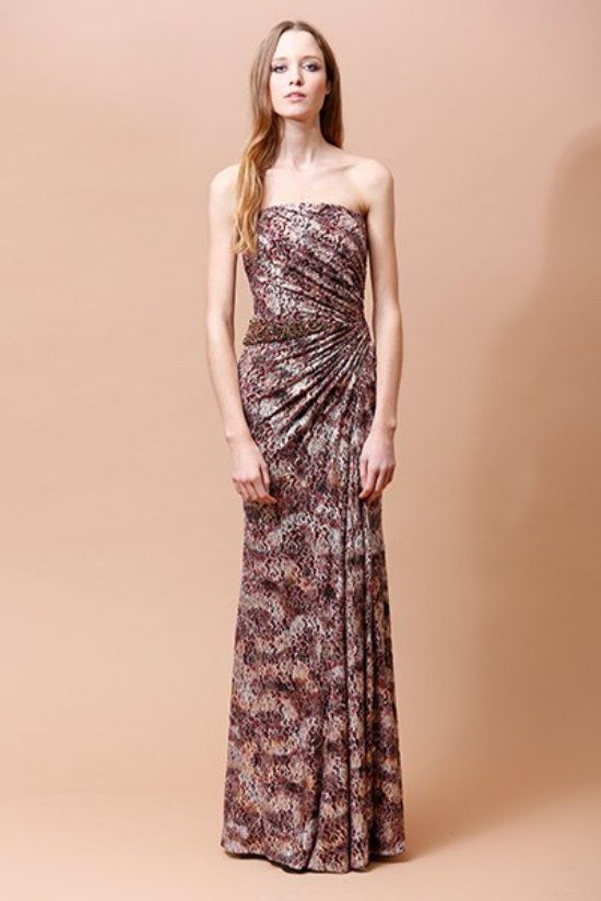 vestidos de noche badgley mischka 2014 otoño
