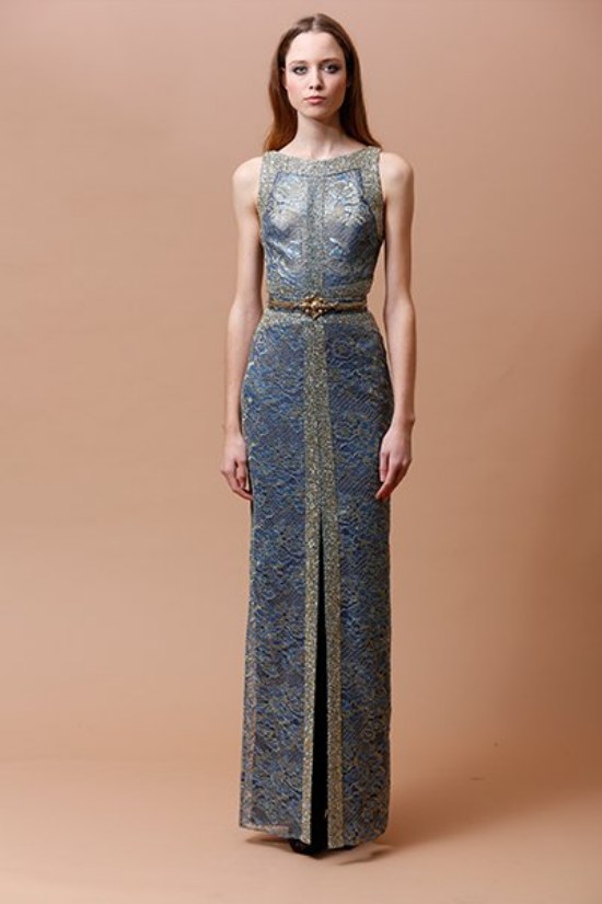 vestidos de noche badgley mischka 2014 otoño