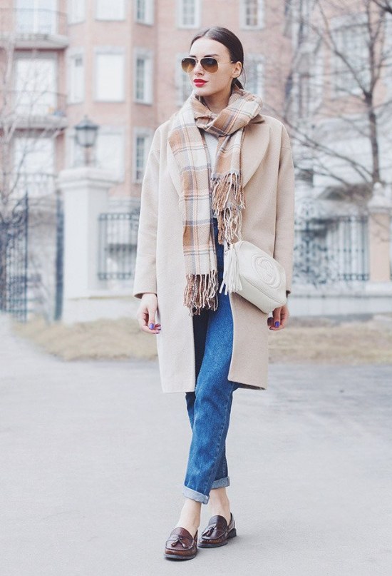 vestir bufandas moda otoño 2014