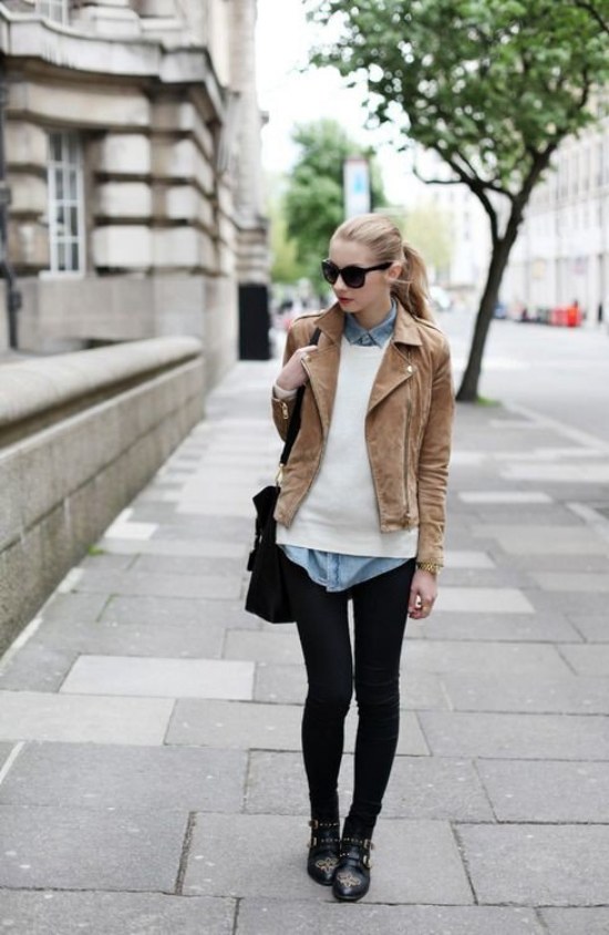 camisas moda pre otoño outfits combinaciones