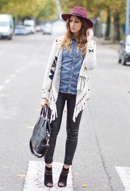 camisas moda pre otoño outfits combinaciones