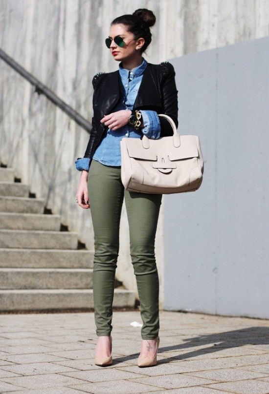 camisas moda pre otoño outfits combinaciones