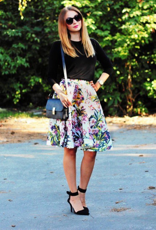 combinaciones faldas sueters jerseys otoño