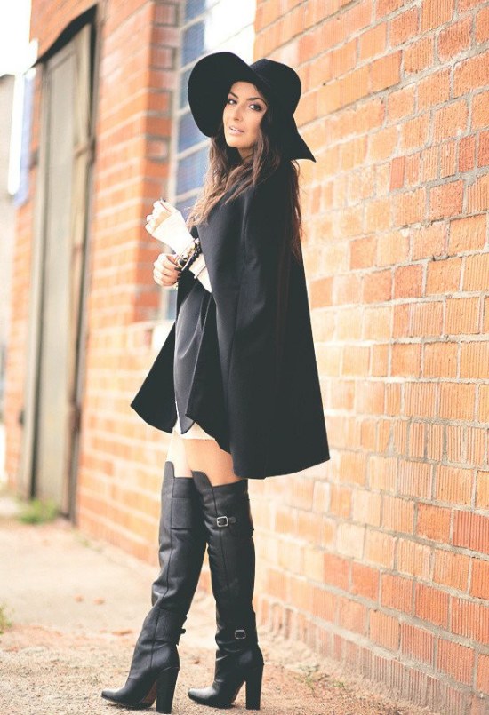 botas rodillas moda invierno tendencias outfits