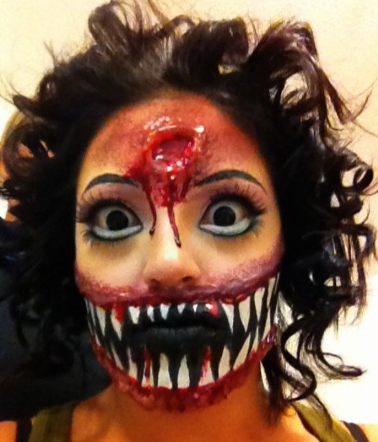 maquillaje halloween creepy ideas