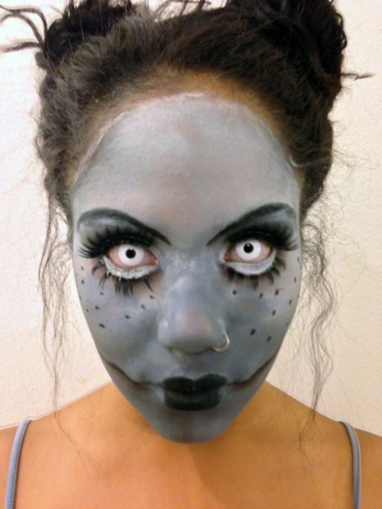 maquillaje halloween creepy ideas