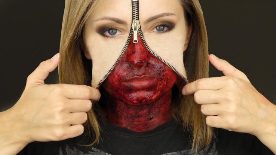 maquillaje halloween creepy ideas