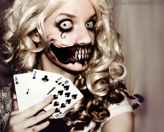 maquillaje halloween creepy ideas