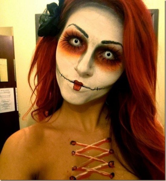 maquillaje halloween creepy ideas