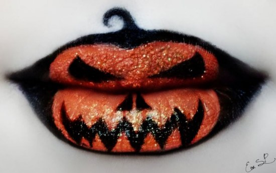 eva senin labios maquillaje halloween