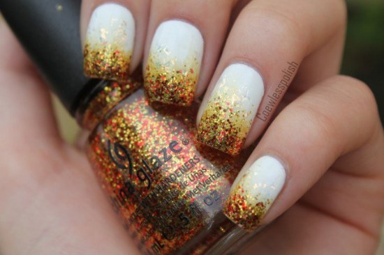 otoño moda uñas diseños
