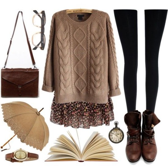 polyvore outfits moda otoño 2014