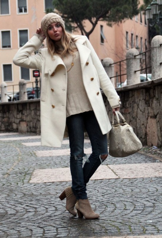 sombreros moda invierno outfits