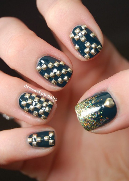 studs tachuelas uñas diseños