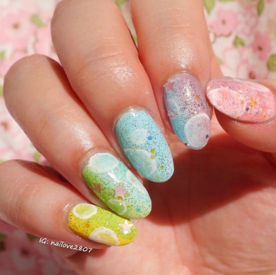 uñas ovaladas almendras diseños manicure