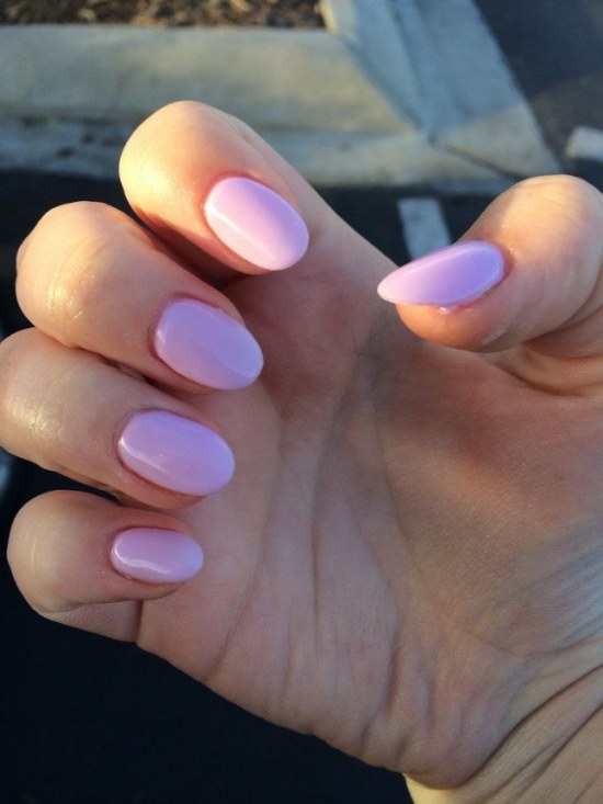 uñas ovaladas almendras diseños manicure