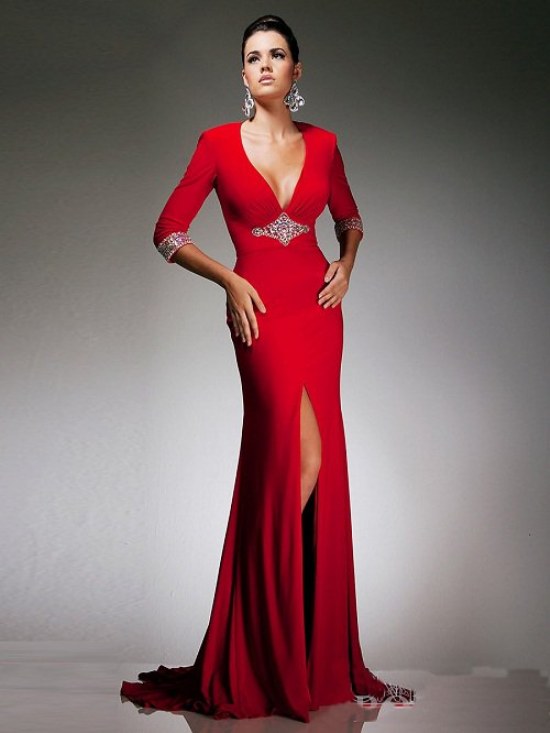 vestidos rojos para novias bodas