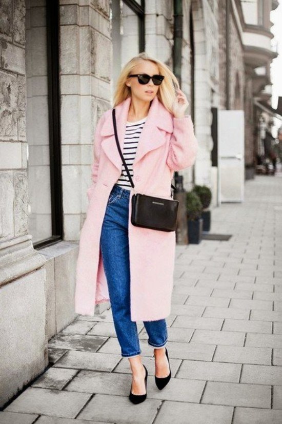 outfits abrigos largos moda invierno chicas