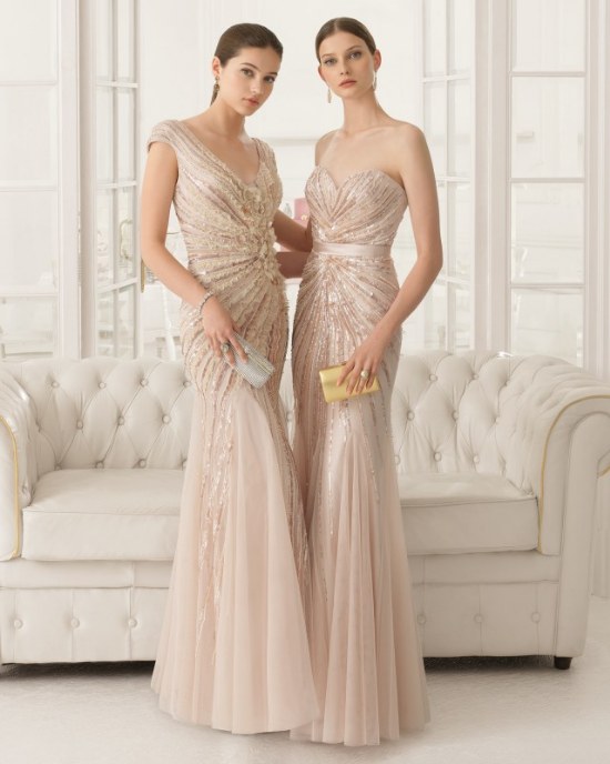 vestidos coctel aire para barcelona 2015