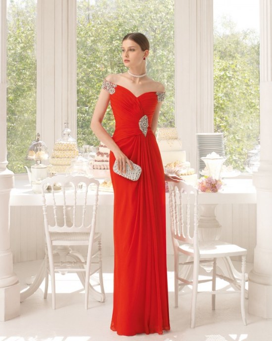 vestidos coctel aire para barcelona 2015