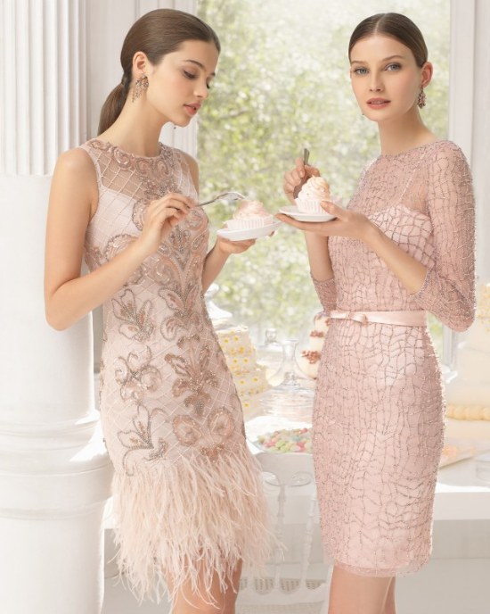 vestidos coctel aire para barcelona 2015