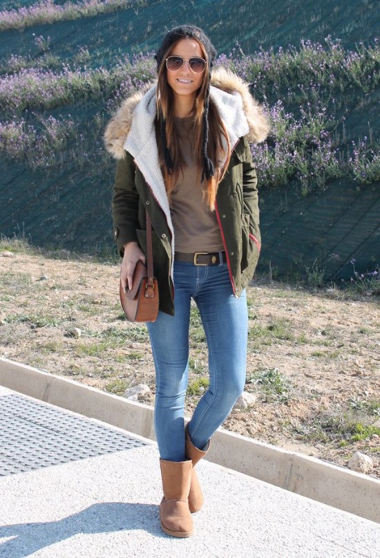 outfits chaqueta parka abrigo invierno